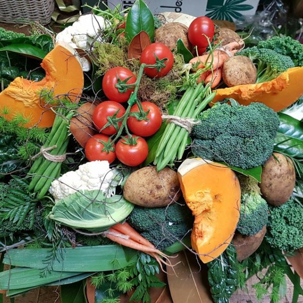 Vegetable casket spray