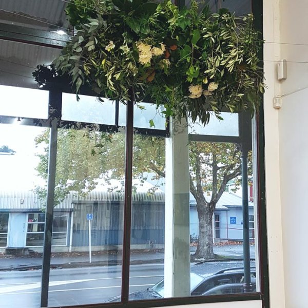 floral installation space gallery