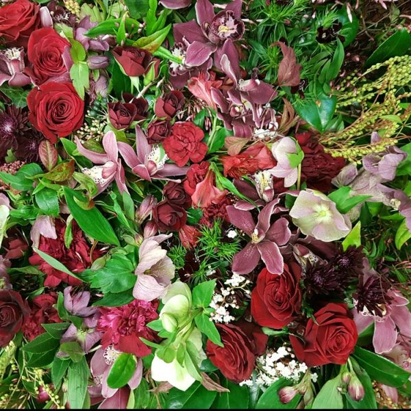 Floral wall
