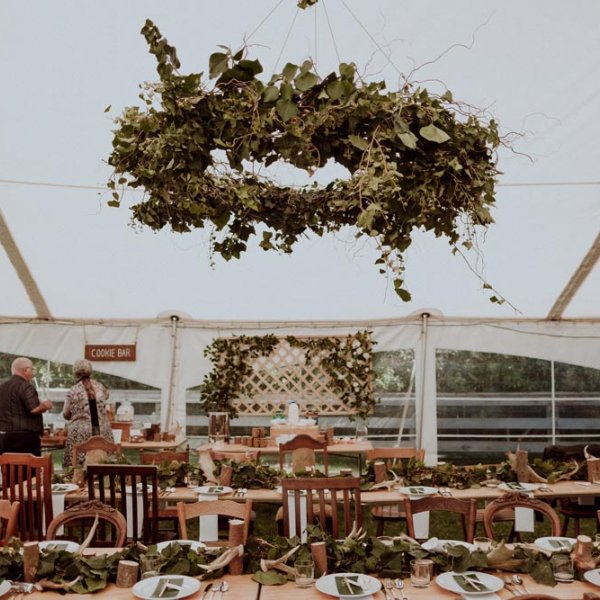 Papaiti marquee installation