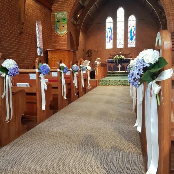 Pew flowers